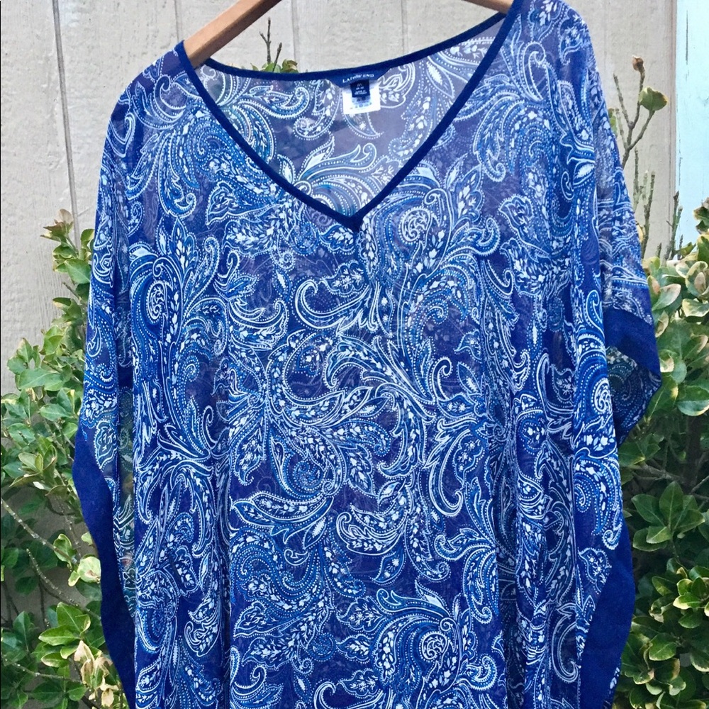 Lands’ End Beach Kimono Paisley Festival Cruise